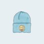 Muts met logo blauw