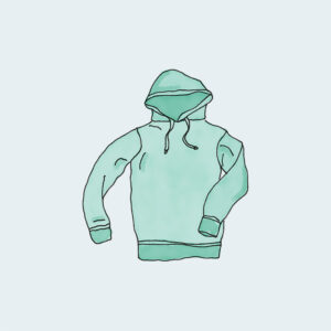 Hoodie Groen
