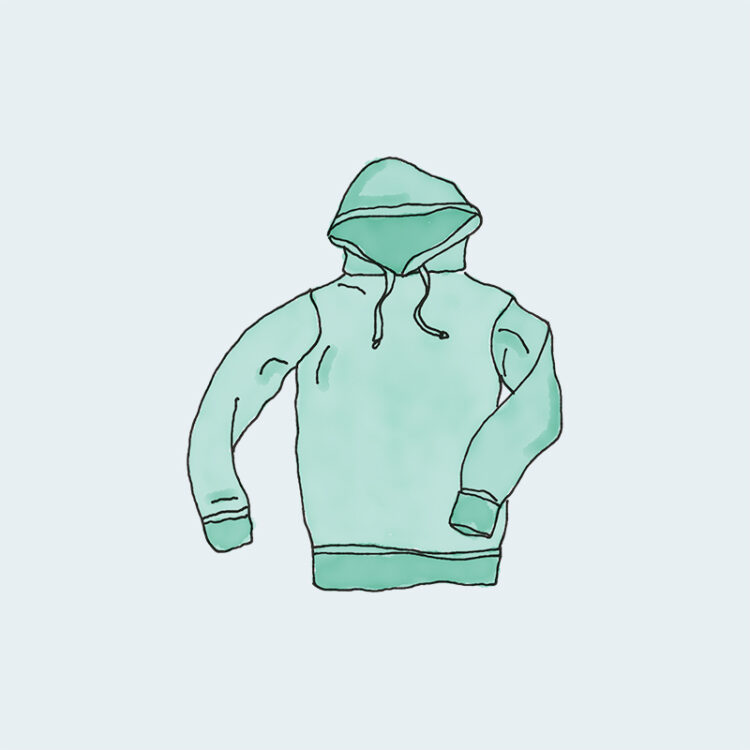 Hoodie Groen