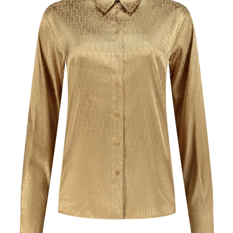 Nikkie blouse goud