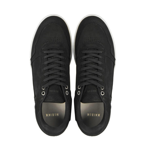 Nubikk leren sneakers zwart