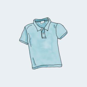 Polo T-shirt blauw