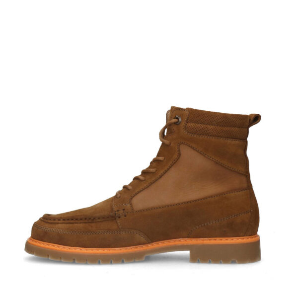 Sacha suède veterboots cognac