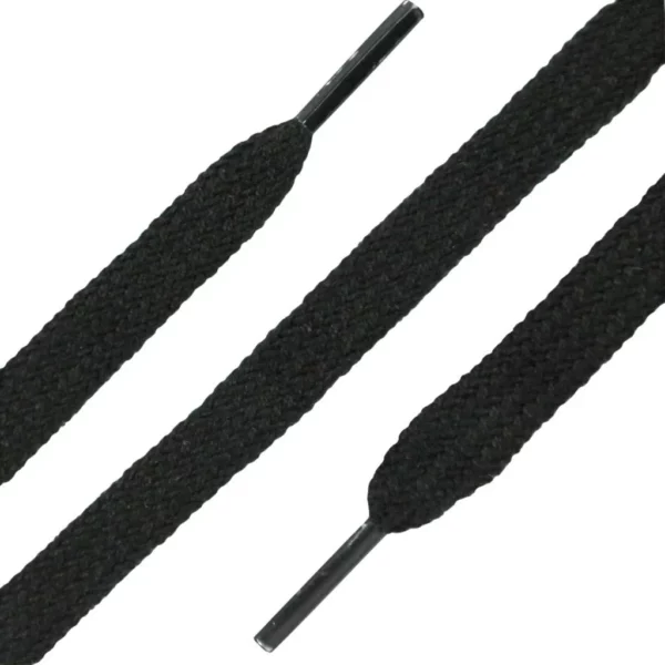 SL-line platte veters zwart 60cm